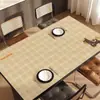 Tapete de Mesa Novo Estilo 2026, Anti-Mancha, Simples, Impermeável, À Prova de Óleo, Toalha de Mesa Sem Lavar, Protetor de Superfície de Mesa de Centro Anti-Queimadura