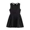 Ins Moda Europeia e Americana Transfronteiriça 2026 Novo Estilo Moda Amazon Roupas Femininas Atacado Doce Vestido Sem Mangas com Contas