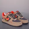 Venda Exclusiva Transfronteiriça de Tênis Casuais Versáteis de Cano Baixo Putian Air Force One do Ano do Cavalo, Novos Sapatos da Moda para Homens e Mulheres