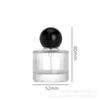 Botella de Perfume Vacía 15ml/Cilindro de Vidrio con Atomizador de Rosca y Tapa de Bola Transparente Botella para Decantar Perfume con Impuestos Incluidos en Stock