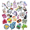 Pegatinas de Tela Bordadas por Computadora Cachorro León Unicornio Parches de Dibujos Animados Accesorios para Ropa Zapatos y Sombreros Accesorios para Bolsos Logo Bordado