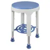 Banqueta de Banho Maikang Giratória 360° com Trava para Idosos Banqueta de Banho com Prateleira de Armazenamento Cadeira de Banho de Segurança Anti-queda