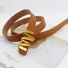 Nueva Correa de Mujer con Hebilla de Letra M Estilo Ins para Estudiante Joven, Moda Decorativa Versátil para Jeans Mujer