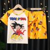Pijamas de Verano de Manga Corta para Niños, Dibujos Animados para Niños Grandes, Traje de Ropa para el Hogar para Niñas de 3 a 12 Años, Ropa Fina para Aire Acondicionado para Verano