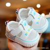 Zapatos de bebé, sandalias de verano antideslizantes de suela suave, zapatos para bebés principiantes, zapatos transpirables anticaídas para niños pequeños de 0 a 1 año