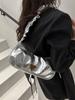 Bolso de Lazo Plisado para Mujer 2025 Nuevo Bolso Cruzado Diseño Nicho Estilo Occidental de Alta Gama Bolso Sobaco Trendy