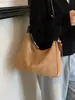 Bolso de Terciopelo Gamuzado para Mujer 2026 Nuevo de Moda Otoño Retro Merade Bolso Cruzado de Hombro Bolso Tote de Gran Capacidad