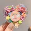 Mini Pasador Acrílico Estilo Dulce de Princesa Pinza para Flequillo Infantil Pinza de Garra Pequeña para la Frente Accesorio para el Cabello Femenino