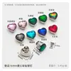 Nuevos Remaches de Diamante de Vidrio Coloridos, Redondos con Forma de Corazón, con Forma de Gota de Agua, Cuadrados de Aleación para Collares de Mascotas, Cajas, Adornos de Diamante de Cristal