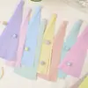 Origami de estrela feito à mão de alta aparência em cores de macaron, garrafa da sorte de estrela de cinco pontas feminina estilo ins, presente