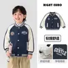Chaqueta de béisbol para niños Youou, top para bebé estilo universitario primavera y otoño, abrigo para niños de otoño, ropa para niños, ropa de otoño