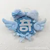 Etiquetas de Nombre de Alta Apariencia para Celebridades Etiquetas de Nombre de Tela Reflectante Etiquetas de Nombre de Mano Bolsas de Soporte para Fans de Lujo Decoraciones Colgantes