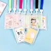 Porta-Cartão de Estudante Personalizado Desenho Animado Fofo Transparente Impermeável Porta-Identidade Crachá de Trabalho de Funcionário com Cordão Porta-Cartão de Ônibus
