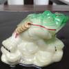 Ganado Sapo Dorado Dragón Chino Maitreya Cigarra Dorada Dinero Mascota de Té Cambio de Color Mascota de Té contento