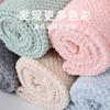 Gorro para Cabello Seco con Patrón de Piña, Suave y Grueso, Turbante de Color Liso, Altamente Absorbente, Secado Rápido, Doble Capa, Toalla que No Necesita Secado, Gorro de Ducha