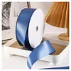 Cinta Azul Niebla Encriptada Lazo de Cinta Decoración de Flores Frescas de Fábrica de Cinta Jacquard Cinta de Poliéster Al por Mayor