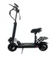 Patinete Eléctrico de 10 pulgadas con Ala Trasera Patinete Eléctrico de Movilidad Portátil para Exteriores Plegable Patinete Eléctrico para Adultos