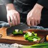 Cuchillo de cerámica de hoja negra para el hogar Haolisuo, cuchillo de cocina para suplemento alimenticio para niños con protección, a prueba de polvo, cuchillo de cocina pequeño de cerámica, cocina, cuchillo de cocina