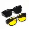 Conjunto Seleccionado Cuidadosamente de Gafas de Sol de Prescripción para Hombre, Protección UV de Verano, Gafas de Sol Específicas para Conducir para Hombre, Gafas de Sol de Clip para Mujer