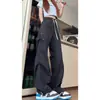 Pantalones Funcionales Cortavientos Americanos Transpirables para Exteriores de Primavera y Otoño para Hombre Marca Trendy de Calle Pantalones de Trabajo Sueltos Talla Grande Casual Largos