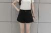 Shorts Jeans Feminino Verão Cintura Alta Sexy Borda de Pelo Shorts Nova Moda Soltos Perna Larga Emagrecedor Ultra Curtos