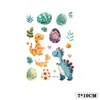 Tatuaje de Calcomanías de Dedos, Brazos de Dibujos Animados Populares Transfronterizos, Año Nuevo Infantil, Dinosaurio, Sirena, Fruta, Flor, Animal, Robot