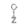 Pulseras Transfronterizas de 26 Letras Pulseras de Nombre Europeas y Americanas de Acero Inoxidable Joyería Colgante Az Joyería para Mujer