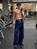 Calça Jogger Masculina Hasselblad Americana Tubo Reto Primavera Verão Fitness Esportiva Calça com Caimento Adolescente Solta Casual