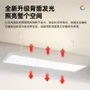 Iluminación Escolar Estándar Nacional, Lámpara Led para Aula Protectora de la Vista, Tira de Luz para Pizarra Escolar de Espectro Completo con Rejilla Antideslumbrante