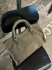 Bolso de Motocicleta de Piel de Vaca Esmerilada Remache Bolso de Mano Moda Retro Bolso Cruzado 2025 Nuevo Bolso de Piel Genuina para Mujer Venta al por Mayor