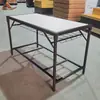 Mesa de Fogo Dobrável Retangular Doméstica Multi-Funcional Grelha de Fogo Mesa de Aquecimento de Inverno Uma Mesa Multi-Uso Mesa de Centro Mesa de Aquecimento Elétrico