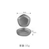 Exportación Transfronteriza Acero Inoxidable Coreano 304 Plato para Salsa Plato para Condimentos Asimétrico para Papas Fritas Salsa de Tomate Personalización