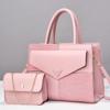 Nuevo bolso de mano con costuras en contraste de color, de gran valor, bolso de hombro cruzado, bolso cruzado ligero de lujo para desplazamientos diarios y de moda.