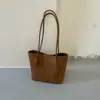 Bolsa Tote com Textura Trançada Grande Capacidade Feminina de Alta Qualidade para o Dia a Dia Bolsa Feminina Novo Estilo 2026 Moda Versátil Bolsa de Ombro Feminina