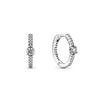 Aretes de Abanico de Plata Esterlina S925 Panjia Aretes Brillantes de la Serie Flor Margarita Estilo Lazo Aretes de Moda Elegantes Aretes
