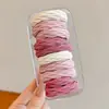 Goma para el pelo azul sal marina de verano para niños, Cuerda elástica alta para coleta, Accesorio simple y elegante para coleta alta