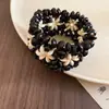 Pulsera de Madera con Grano Color Café Estilo Vintage Retro, Pulsera de Lujo Ligero de Gama Alta, Joyería de Moda Transfronteriza Europea y Americana