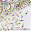 3*11mm Ojo de Caballo Base Plana Forma Especial Decoraciones Deslumbrantes para Uñas Accesorios para Uñas Materiales para Uñas Portátiles Pedrería para Uñas Venta al por Mayor