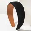 Diadema de Terciopelo Nuevo con Cabeza de Esponja He Ming, de Alta Gama y Elegante, Estilo Socialité, Diadema Inspirada en Chanel, Accesorio Versátil para el Cabello