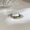 Anillo de plata con forma de cruz de circonita de estilo frío para mujer, diseño de nicho, anillo de lujo ligero, anillo de pareja personalizado.