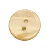 Botones de nácar blanco perlado para camisas, cárdigans, trajes, suéteres, botones decorativos, botones redondos versátiles con dos ojales