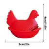 3DCT113 Adesivo Magnético 3D para Geladeira Galinha Criativa Pintinhos Coloridos Magnético Cultural e Criativo DIY Decoração de Adesivo para Geladeira