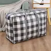 Bolsa de equipaje portátil para estudiantes de dormitorio que se mudan a una habitación nueva, bolsa de mudanza de gran capacidad, bolsa con cremallera impermeable