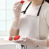 Luvas para Lavar Louça para Mulheres, Duráveis para Uso Doméstico na Cozinha, Látex Espessado, Artefato de Limpeza, Tarefas Domésticas, Lavanderia, Borracha Couro Impermeável