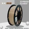 Fábrica de origen filamento de impresión 3D PLA color puro ecológico biodegradable alta velocidad suave compatible con FDM Bambu Lab 1KG