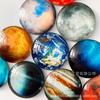 Imanes para Refrigerador de Vidrio de Cristal de los Ocho Planetas del Sistema Solar Personalizados Suministros de Enseñanza de Astronomía Muestras Pegatinas Magnéticas Souvenirs de Regalo