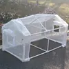 Casa Pequena à Prova de Vento para Animais Pequenos e Médios, Quarto Quente para Uso Doméstico, Jardim, Casa Transparente de PVC para Gatos e Cachorros ao Ar Livre