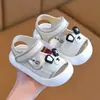 Sandalias de Verano para Niños Nueva Versión Coreana Sandalias Impermeables Antideslizantes de Suela Suave para Caminar para Niñas de 2-3 Años