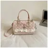 Bolsa de Mão Feminina Fashion Estilo Coreano 2026 Nova com Acabamento em Renda Mochila Estilosa de Alto Valor para Mulheres