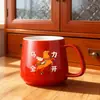 Taza Nueva Regalo Taza de Agua Creativa Cerámica Año Animal Souvenir Festivo Taza Taza de Regalo de Año Nuevo